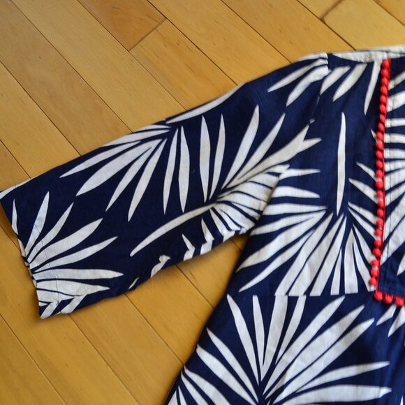 Boden Evangeline Linen Tunic Dress Size 12R - Picture 6 of 12